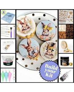 Watercolor Bunnies Oreos Kit