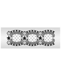 Laura Lace Scallop Stencil