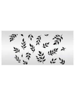Laurel Leaf Berries Stencil by Imperial Cake