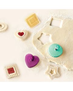 Thumbprint Linzer Embossing Cookie Cutters