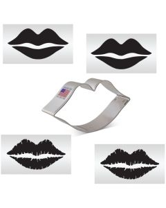 Kissy Lips Cookie Set