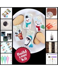 Arctic Animals Chocolate Covered Cookie Kit