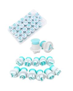 Little Uppercase Alphabet Plunger Cutters