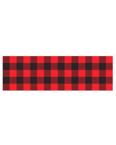 Lumberjack Plaid Mesh Stencil Shortened