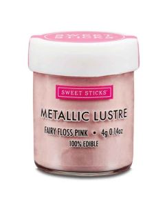 Edible Lustre Fairy Floss Pink