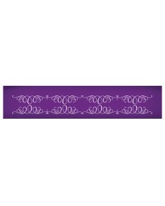 Marina Calligraphy Ribbon Frames Mesh Stencil