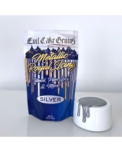 Silver Metallic Royal Icing