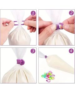 Microwave Safe Pastry Bag Ties