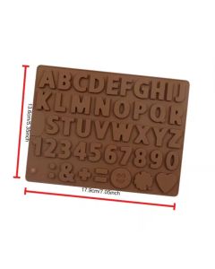 Mini Alphabet Silicone Mold