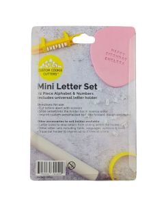 Mini Letters Embossing Set