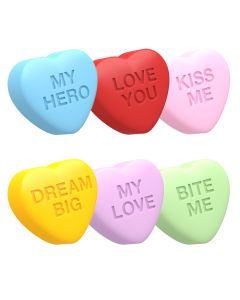 Chocolate Covered MINI Oreo Mold Conversation Hearts Set 1