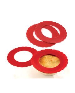 Mini Silicone Pie Crust Shields