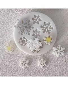 Mini Snowflakes Silicone Mold (SKU 86339)