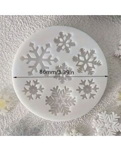 Mini Snowflakes Silicone Mold (SKU 86339)