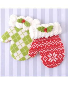 Knit Mittens Mesh Stencil Set