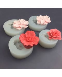 Mixed Floral Relief Mold Set