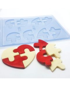 Chocolate Mold Heart Puzzle 