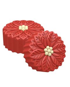 Chocolate Covered Oreo Mold Poinsettia