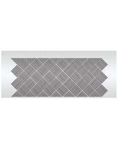 Mosaic Tile Stencil Carrara