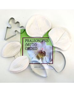 Cutter/Veiner Set Moth Orchid