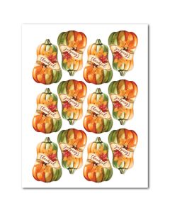 Icing Sheets Thankful Pumpkins