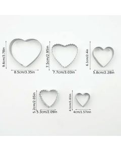 Nesting Cutters Heart Assortment