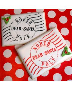 North Pole Postmark Mesh Stencil Set