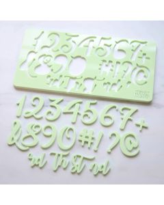 Sweet Stamp Curly Numbers