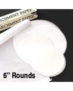 Parchment Pan Liner Circles 6 Inch