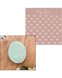 Tiny Bees Embossed Parchment Sheets