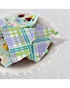 Chocolate Transfer Pastel Plaid