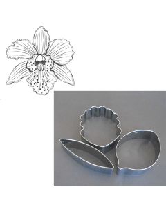 Cutter Set Cattleya Orchid Petals
