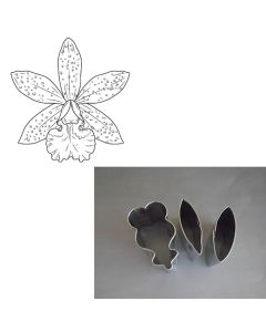 Cutter Set 5 Petal Orchid