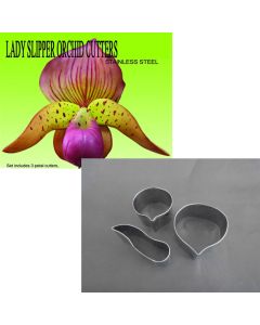 Cutter Set Lady Slipper Orchid