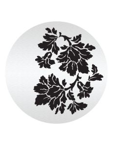 Pie Stencil Rustic Floral