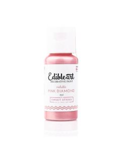 Edible Arts Metallic Pink Diamond Paint-15ml