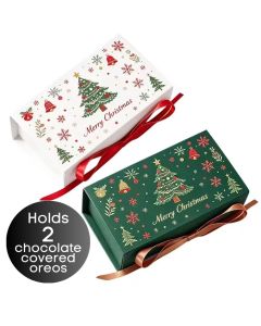 Merry Christmas Boxes With Ribbons
