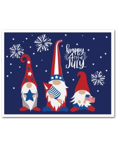 Icing Sheet 4th of July Gnomes