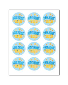Icing Sheets All Star Dad Cookie/Cupcake