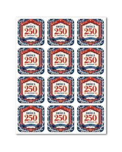 Icing Sheets America 250th Squares