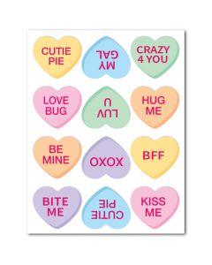 Icing Sheet Candy Hearts