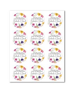 Customizable Icing Sheet Pressed Flowers