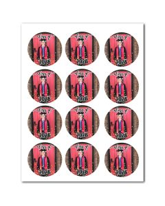 Customizable Photo Confetti Grad Cookie