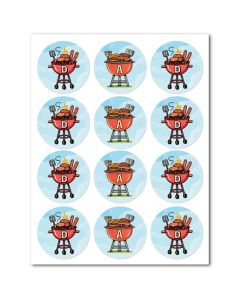 Icing Sheets Grill Dad Cookie/Cupcake