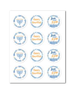 Icing Sheets Hanukkah Cookie/Cupcake