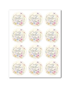 Happy Mother's Day Garden Cookie/Cupcake Icing Sheets