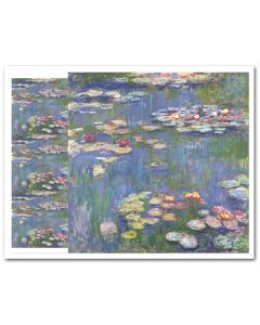 Icing Sheet Monet's Water Lilies