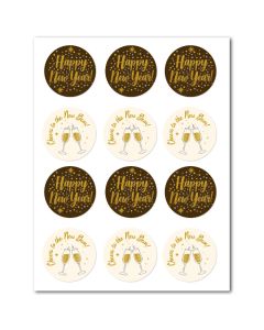 Icing Sheets New Year's Eve Cookie