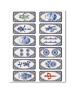 Icing Sheets Nutter Butter Mahjong Tiles