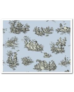 Icing Sheet Toile Light Blue